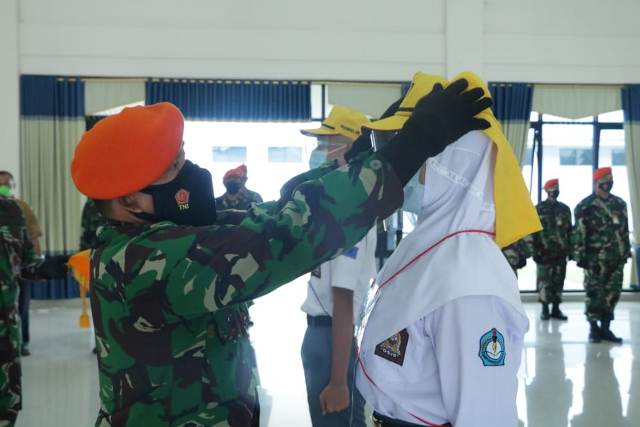 Peremian Latihan Terpusat Paskibraka Kabupaten Bandung Tahun 2021