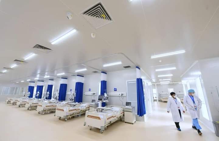 Presiden Jokowi Resmikan RS Modular Pertamina Tanjung Duren