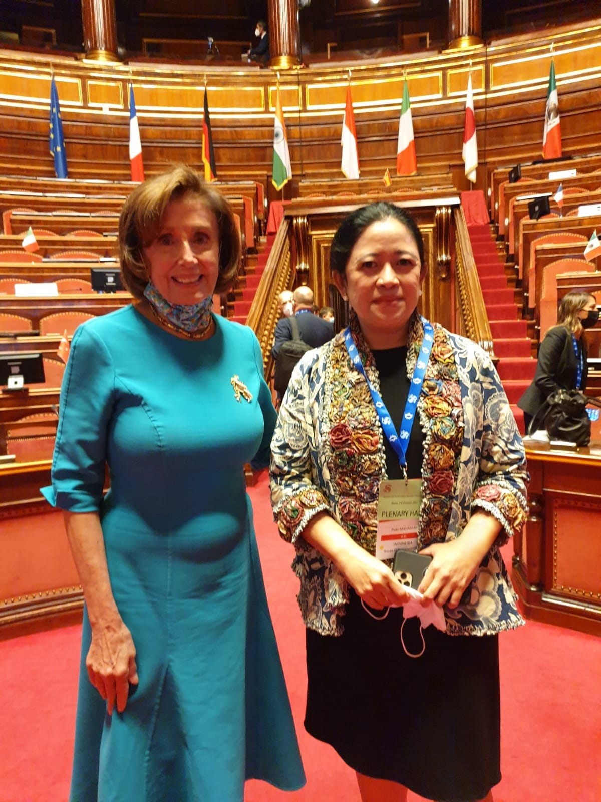 Puan Sampaikan Program Ketahanan Pangan RI dalam Forum Parlemen G20 di Italia