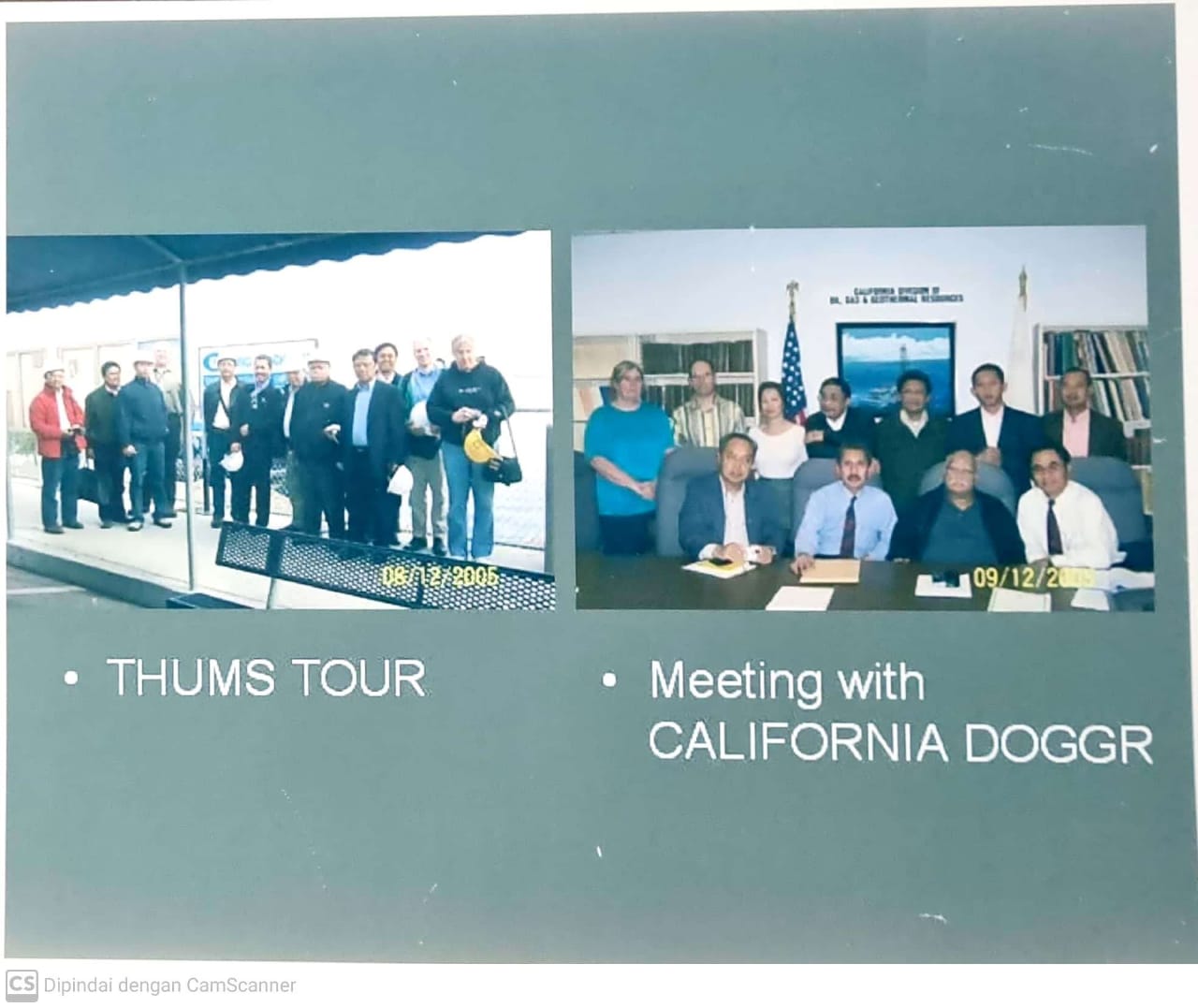 Kunjungan BP Migas ke California