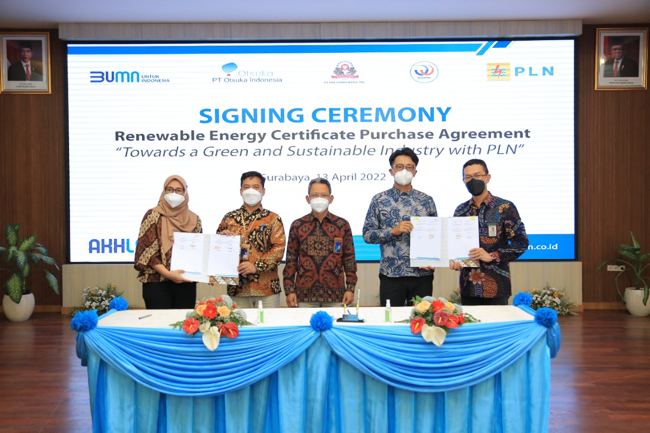 Gunakan Energi Bersih Industri di Jatim Serap 70.000 Unit REC