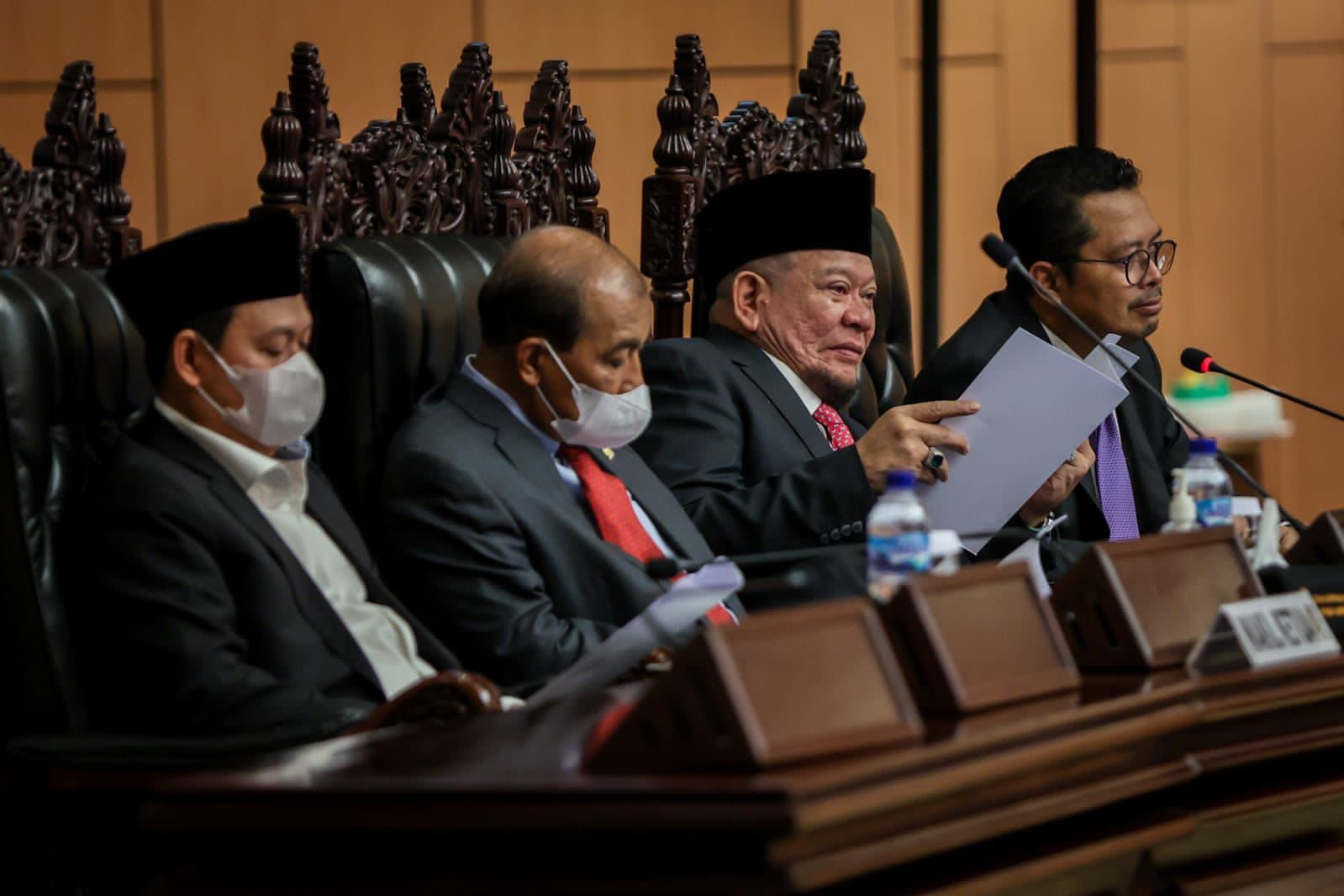 Sidang Paripurna DPD RI Terima Rekomendasi Pansus BLBI dan Jiwasraya