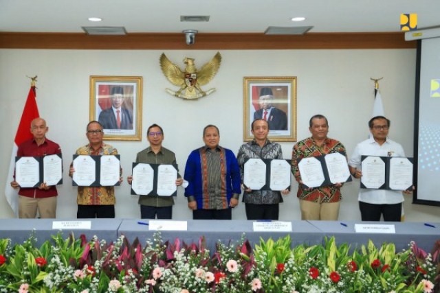 Kementerian PUPR Serahkan Laporan Keuangan Tahun 2022 Unaudited kepada BPK RI 1