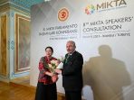 Puan Maharani Terima Estafet Keketuaan Parlemen MIKTA dari Ketua Parlemen Turki