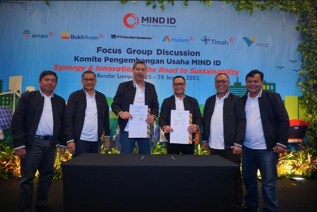 Sinergi Grup MIND ID PT Timah dan Bukit Asam Jajaki Pengembangan PLTS