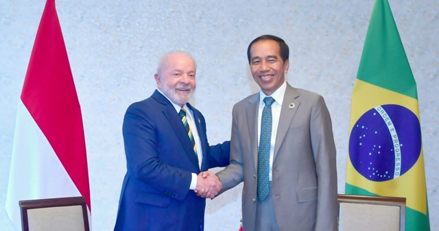 Bertemu Lula dan Silva ​Presiden Jokowi Bahas Peningkatan Kerjasama Indonesia dan Brazil