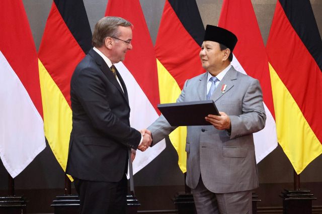 Menhan Prabowo Terima Kunjungan Menhan Jerman Bahas Penguatan Kerja Sama Pelatihan dan Pendidikan