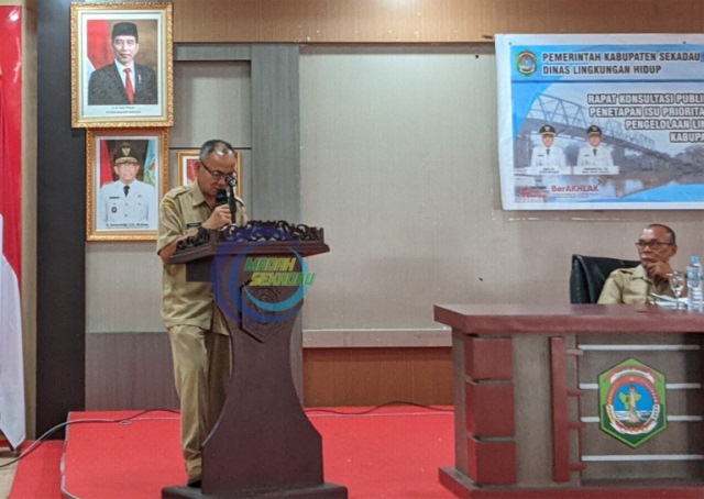 Pemkab Sekadau Jaring Isu Lingkungan Melalui FGD