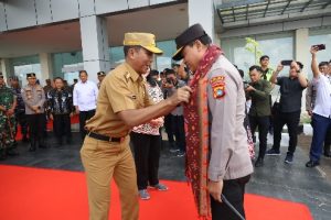 Tiba Di Bumi Serumpun Sebalai, Kapolda Babel Irjen Pol Tornagogo Sihombing Disambut Forkopimda dan PJU Polda Babel