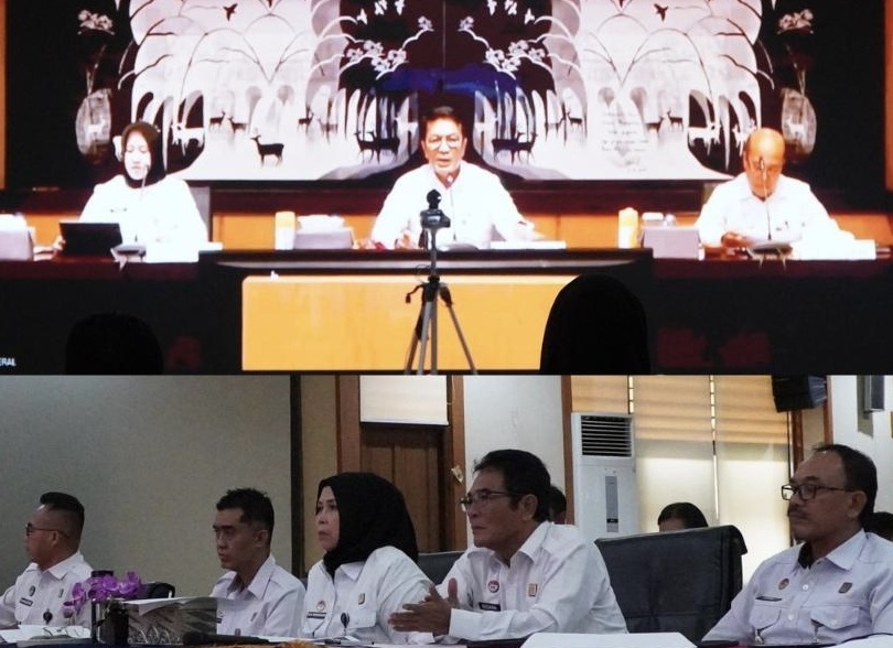 Buka Rapat ANEV Kinerja Kemenkum, Nico Afinta Wajibkan Seluruh Jajaran Tindaklanjuti Temuan BPK