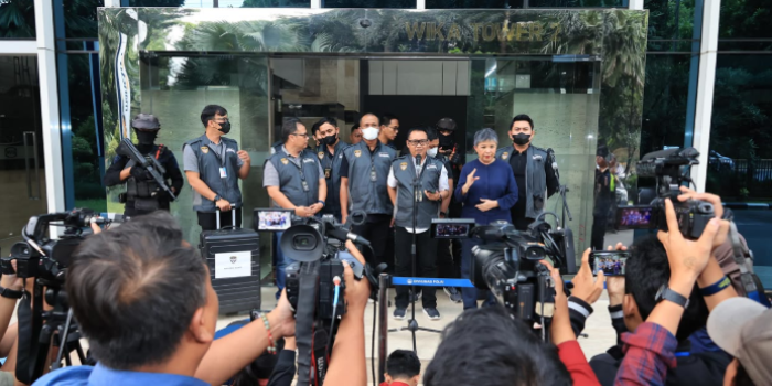 Kortastipidkor Polri Geledah Kantor WIKA Terkait Dugaan Korupsi Proyek Modernisasi Pabrik Gula Asembagus Rp645 Miliar