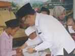 Budiman Sudjatmiko Temui 50 Anak Yatim di Bangkalan