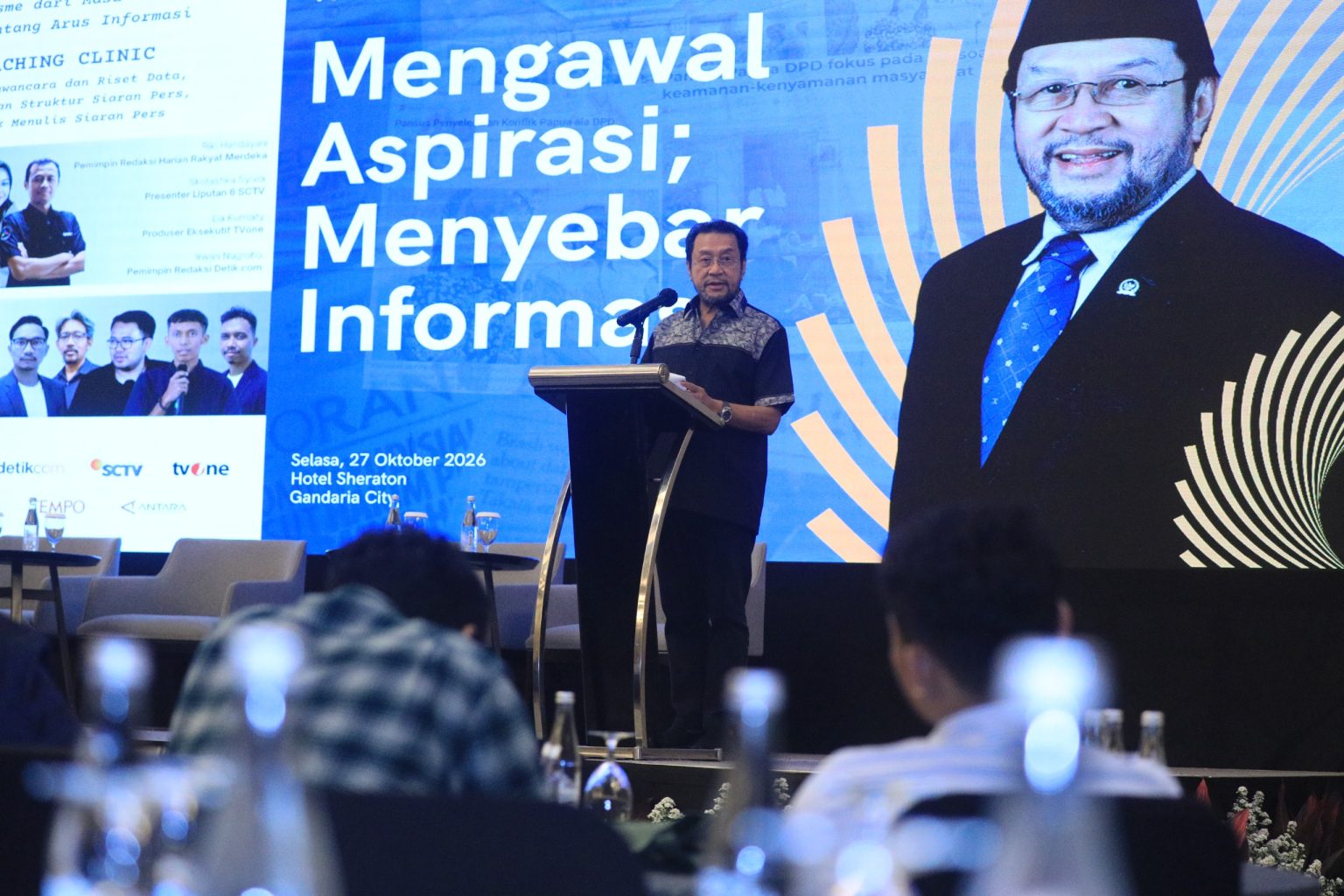 Yorrys Raweyai Minta Aspirasi Warga Daerah Mendapat Ruang di Media Nasional