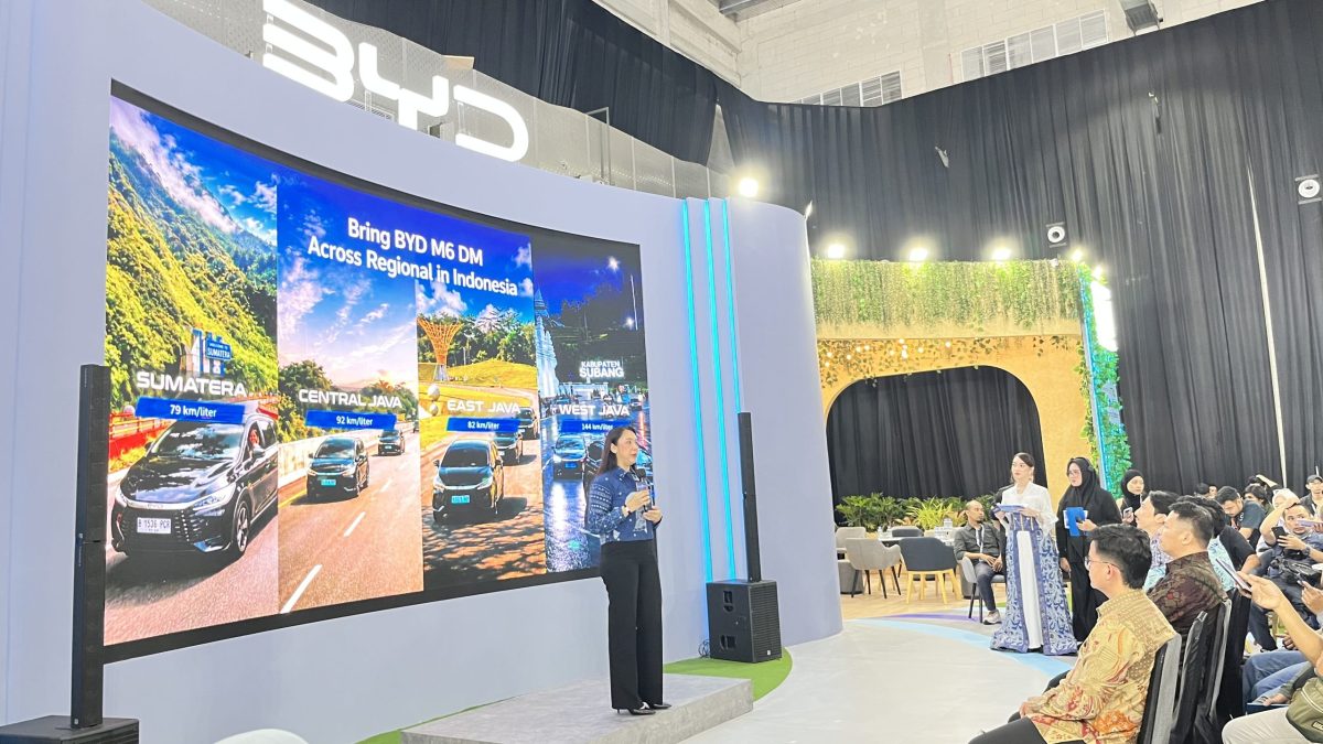 BYD Bawa New M6 EV ke GIIAS Makassar, Andalkan Jarak Tempuh hingga 450 Km